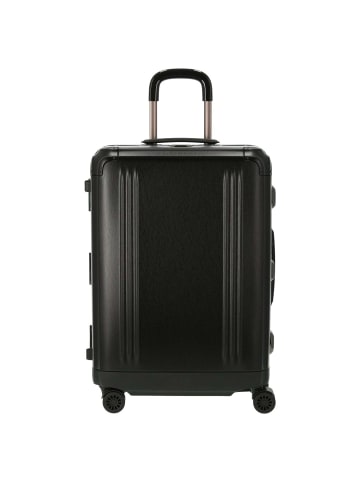 Zero Halliburton Check In - 4-Rollen-Trolley M 66 cm (black) in schwarz