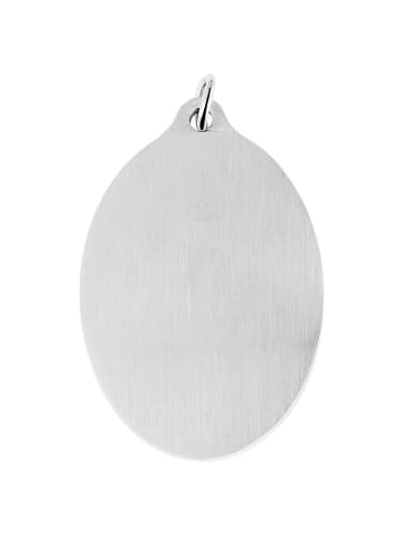 Adeliás Unisex Anhänger aus Edelstahl in silber