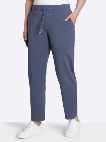 sheego Schlupfhose in rauchblau