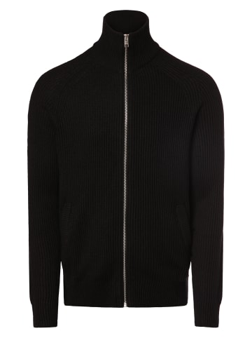 Jack & Jones Strickjacke JJPannel in schwarz