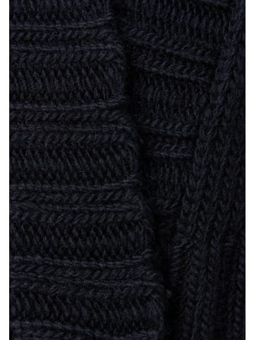 More & More verschlusslose Kurz-Strickjacke in marine