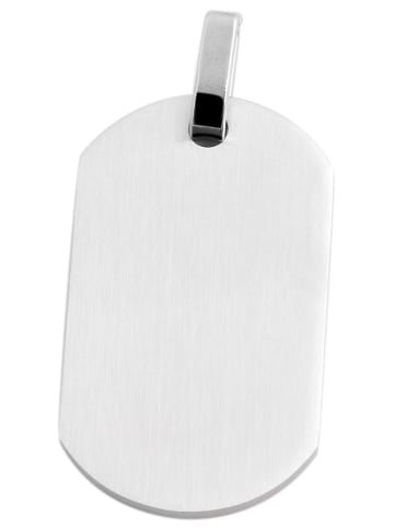 Adeliás Unisex Anhänger aus Edelstahl in silber