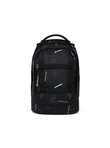 Satch Schulrucksack-Set PACK "Ninja Matrix" 2-teilig in Schwarz