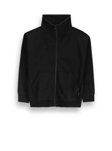 Coccodrillo Reißverschlussjacke in schwarz