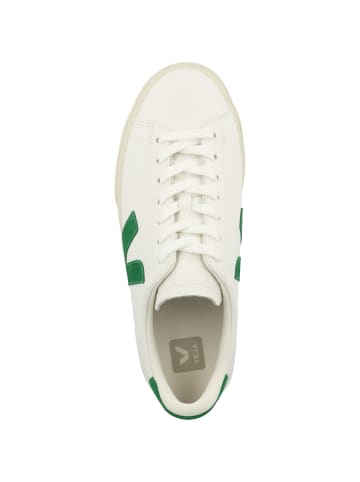 Veja Sneaker low Campo Chromefree Leather in weiss