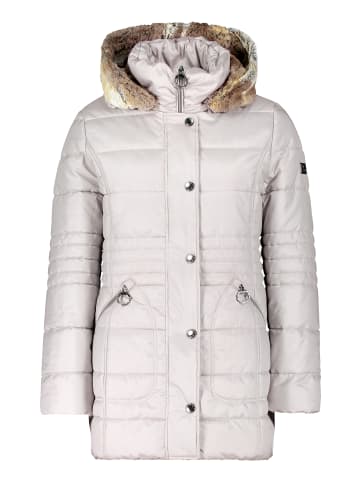 Betty Barclay Outdoorjacke mit abnehmbarer Kapuze in Silver Cloud