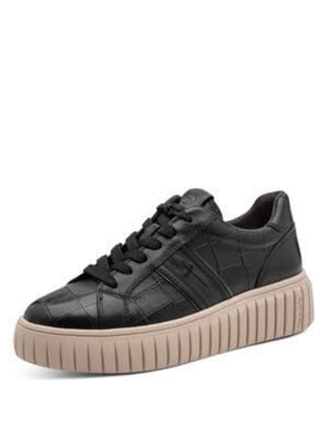 Tamaris Eleganter Schnürschuh in schwarz