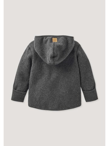 Hessnatur Fleece-Jacke in anthrazit