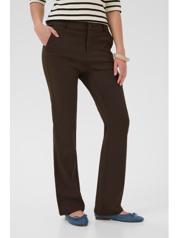 CULTURE Casual Hose CUbengtha Fitted in Demitasse