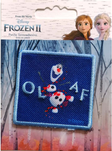 Disney Olaf  Applikation Bügelbild inBlau