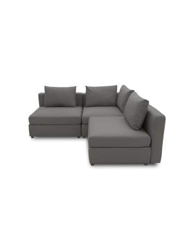 58 aufm Kessel GARTENLOUNGE Set 2 Bozhana mit Outdoorbezug in anthrazit