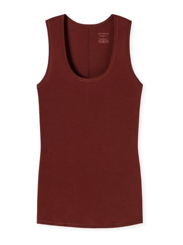 Schiesser Tanktop Personal Fit in terracotta