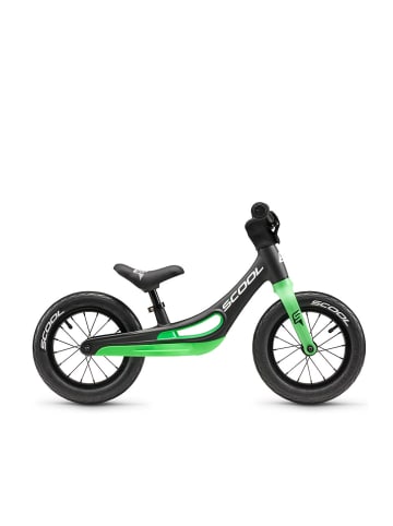 S'COOL Laufrad - pedeX Magnesium 12 Zoll | ab 1 Jahr - Black/Green