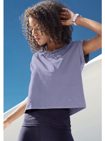 LASCANA ACTIVE 2-in-1-Shirt in blaugrau