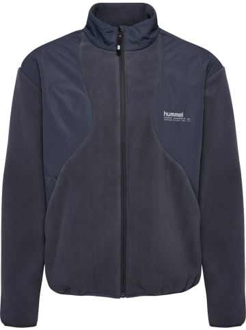 Hummel Jacke "Hybrid Fleece Jacket" in Grau