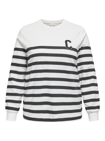 ONLY Carmakoma Sweatshirt in Cloud Dancer 1