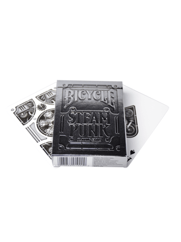 Bicycle Pokerkarten Silver Steampunk in Bunt