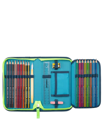 DerDieDas ErgoFlex Light - Schulranzen Set 5tlg. 800g (Neon Crazy) in Magic Light