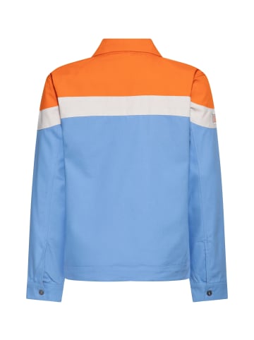 King Kerosin King Kerosin Gabardine Jacke Burn Gas in hellblau