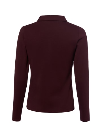brookshire Langarmshirt in bordeaux