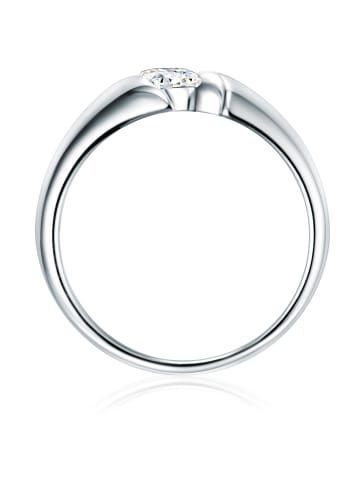 Trilani Ring Sterling Silber Zirkonia in silber