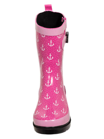 Bockstiegel Regenstiefel Marleen in fuchsia/multi in fuchsia/multi