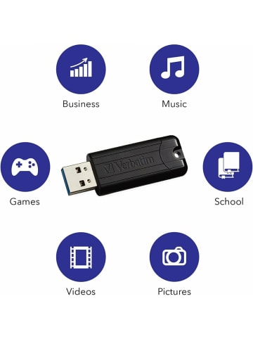 COFI 1453 Kompakter USB-Stick in Schwarz – Daten sicher und effizient in Schwarz