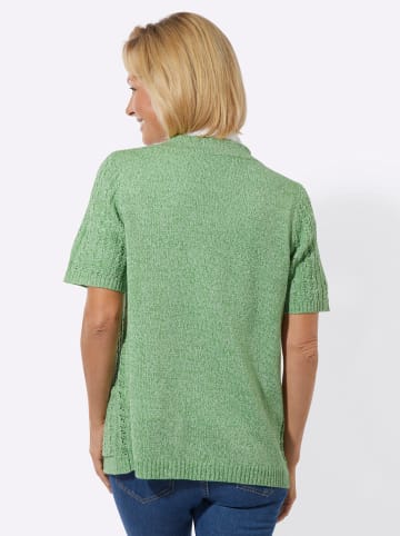 WITT WEIDEN Strickjacke in apfel-ecru-meliert