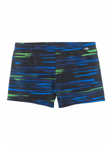 Kangaroos Boxer-Badehose in marine-lime