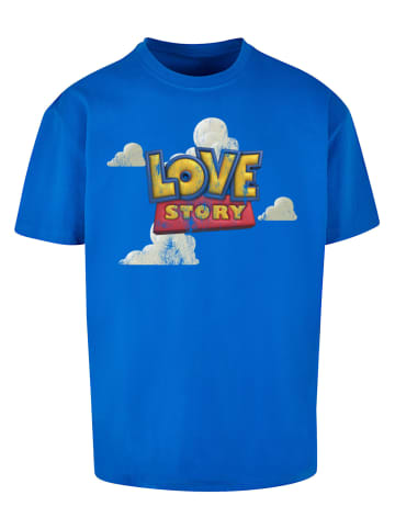 Mister Tee Mister Tee Herren Love Story Heavy Oversize Tee in cobalt blue