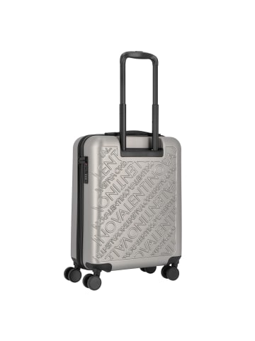 Valentino Mars 4 Rollen Kabinentrolley 54 cm in silver