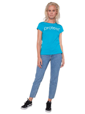 Protest " CLASSIC LOGO T-SHIRT in Teal Green