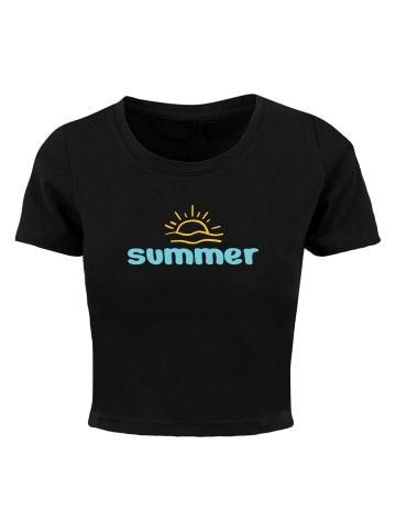 Merchcode Merchcode Cropped T-Shirts in black