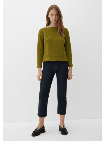 s.Oliver Sweatshirt langarm in Olive