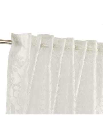 ESPRIT Transparenter Schlaufenvorhang CLEO in Weiß