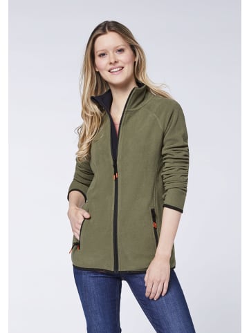 Gardena Fleece-Jacke in Grün