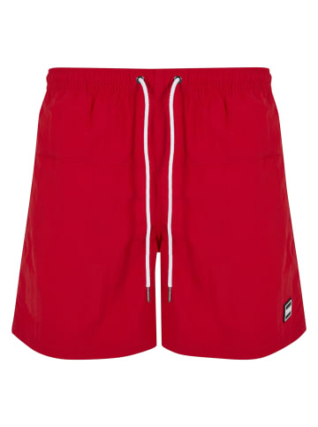 Urban Classics Urban Classics Herren Block Swim Shorts in cityred