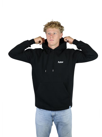 FuPer Kapuzenpullover Felix in Black