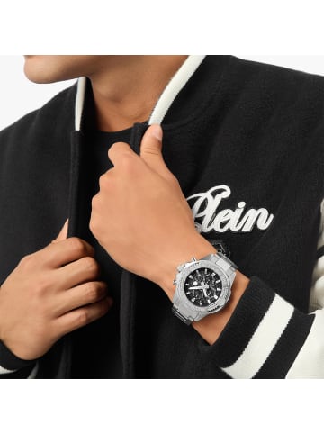 Philipp Plein Armbanduhr THE SKULL in silber