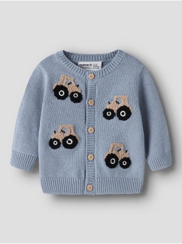 name it Strickjacke in Ashley Blue