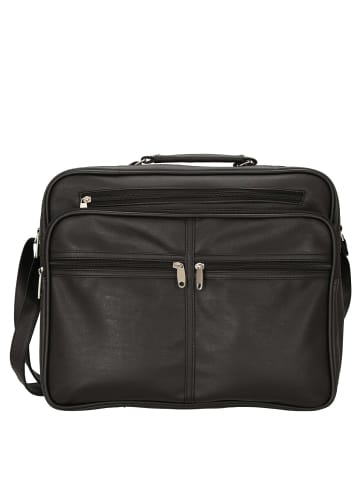 D&N Bags & More Flugumhänger - Umhängetasche 39 cm (schwarz) in schwarz