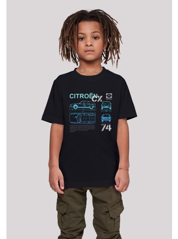 F4NT4STIC T-Shirt Citroën CX 74 Spec Designs in schwarz