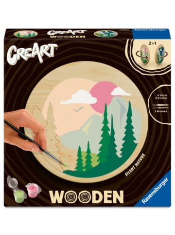 Ravensburger Verlag GmbH Spiel - CreArt, Malen nach Zahlen Wooden - Stille Natur