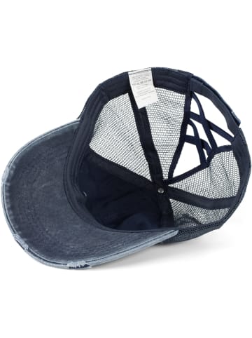 styleBREAKER Baseball Cap in Dunkelblau