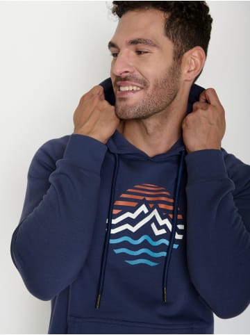 GreenBomb Trek Mountain Stripes in Marineblau