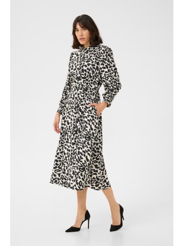Kaffe Kleid KAemina in Grey Leopard