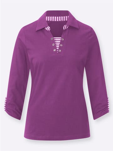 WITT WEIDEN 3/4-Arm-Shirt in fuchsia