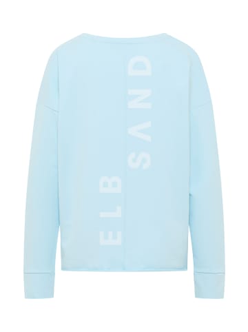 ELBSAND Sweatshirt  in Wave Blue