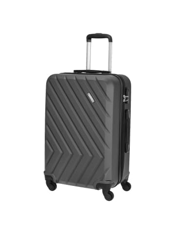 PAKLITE Quick - 4-Rollen-Trolley M 64 cm (grau/anthrazit) in grau/anthrazit