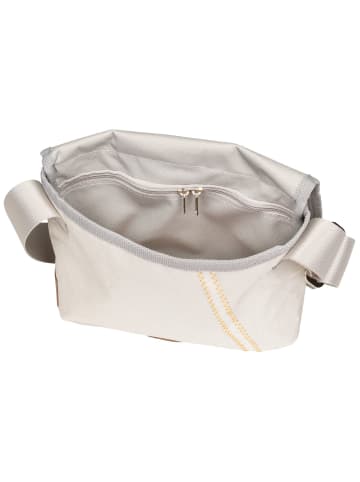 360 grad Umhängetasche Perle in Weiß/Streifen Blau/Zahl Hellgr